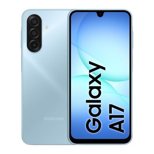 Samsung Galaxy A17, 6.7'' HD+ Display, 4GB RAM + 128GB ROM (Dual Sim), 50MP Camera, 5000mAh Battery - Blue