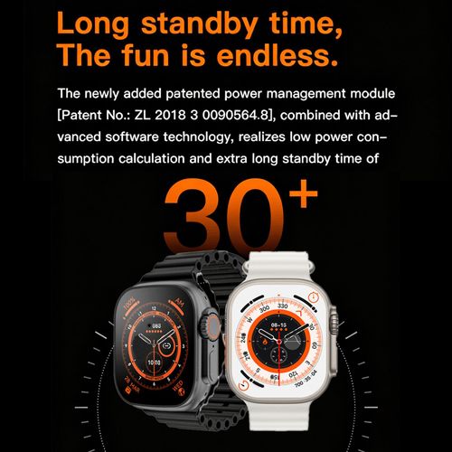 2.1" HD Smartwatch BT Call Fitness Tracker Health Monitor preview 2